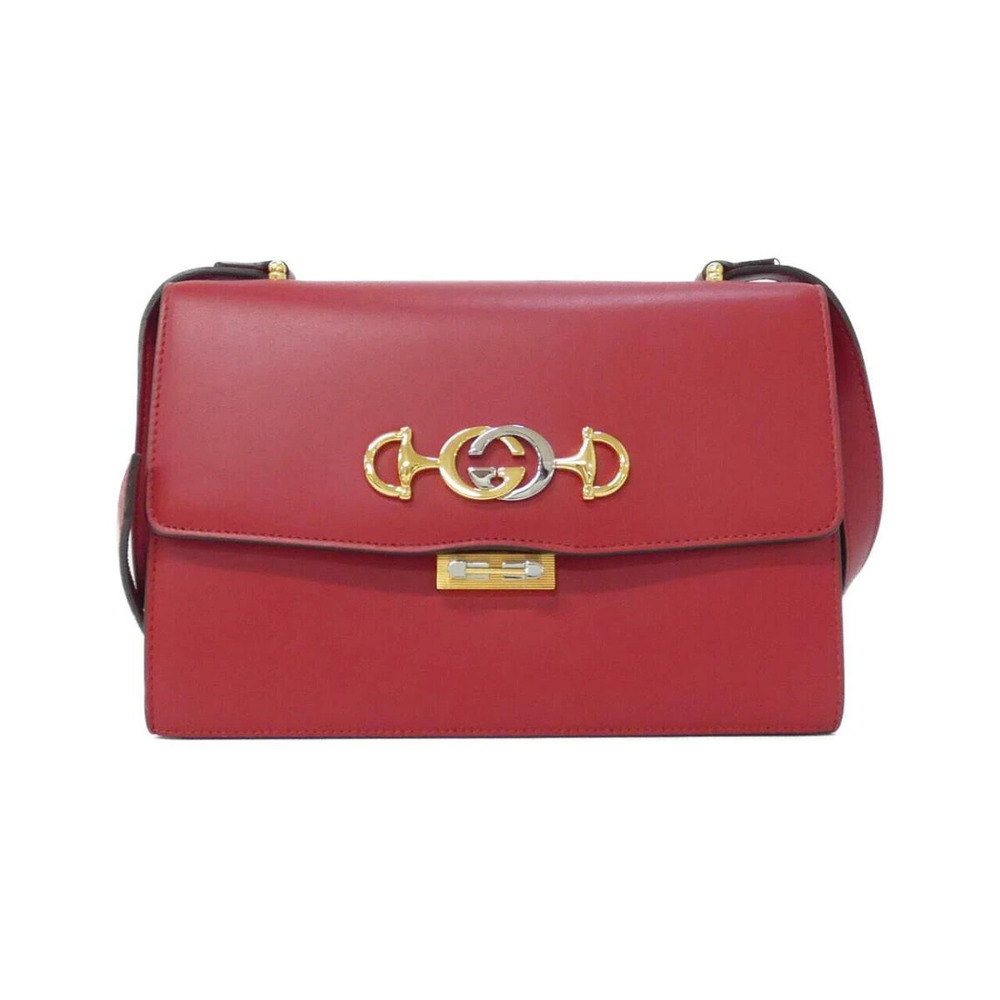Gucci Zumi Bag red leather interlocking G Horsebit Red